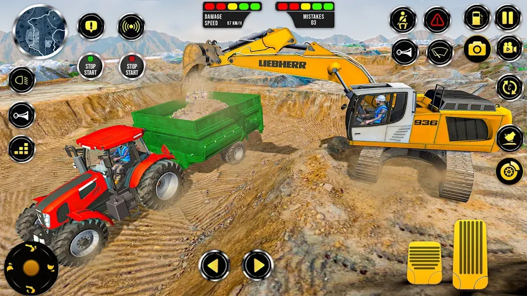 Construction Machine Real JCB взломанный APK — Безлимитные деньги и все машины открыты — скриншот 1 Construction Machine Real JCB взломанный APK — Безлимитные деньги и все машины открыты — скриншот 1
