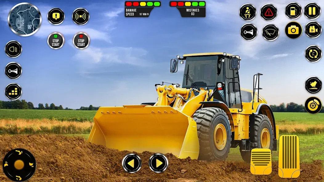Construction Machine Real JCB взломанный APK — Безлимитные деньги и все машины открыты — скриншот 2 Construction Machine Real JCB взломанный APK — Безлимитные деньги и все машины открыты — скриншот 2