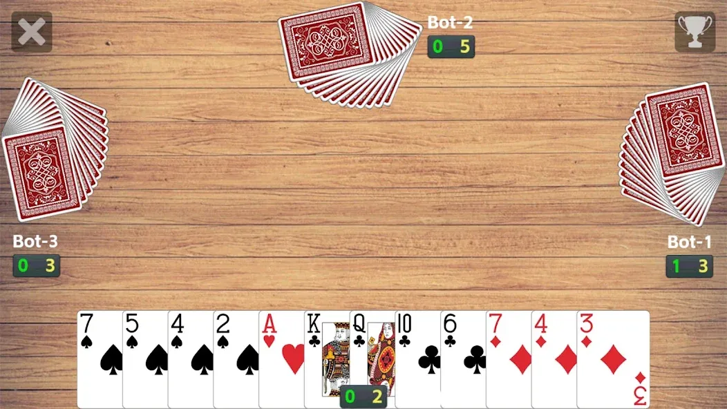 Скачать Callbreak League - Card Game на Андроид с модом — Без рекламы и безлимитные монеты — скриншот 3
