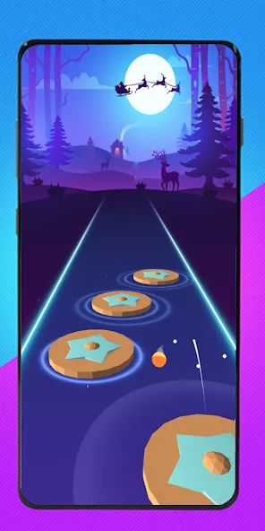 Скачать взлом Cartoon cat - Hop tiles rush — Без рекламы и все уровни — скриншот 2