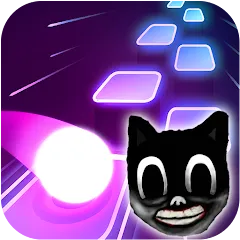Скачать взлом Cartoon cat - Hop tiles rush — Без рекламы и все уровни