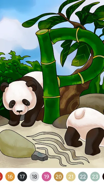 Color.Me: Coloring Puzzle взлом APK — Без рекламы и все уровни открыты — скриншот 2 Color.Me: Coloring Puzzle взлом APK — Без рекламы и все уровни открыты — скриншот 2
