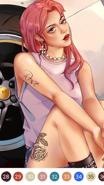 Color.Me: Coloring Puzzle взлом APK — Без рекламы и все уровни открыты — скриншот 5 Color.Me: Coloring Puzzle взлом APK — Без рекламы и все уровни открыты — скриншот 5