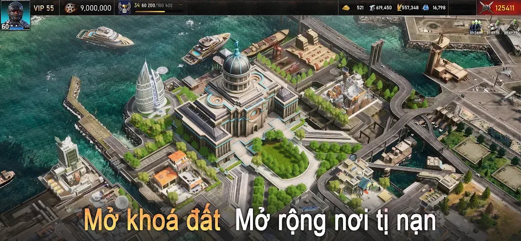 Binh Đoàn Z — Неограниченные ресурсы и мощное оружие, скачать мод APK — скриншот 4