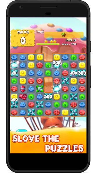 Candy 2024-Candy Match 3 Game на телефон — скачать мод: Безлимитные жизни и подсказки — скриншот 3 Candy 2024-Candy Match 3 Game на телефон — скачать мод: Безлимитные жизни и подсказки — скриншот 3