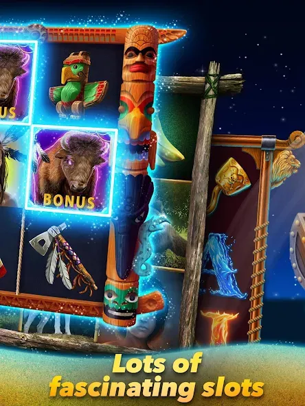 Sandman Slots - Slot Machines на телефон — скачать мод: Безлимитные монеты и бонусы — скриншот 2