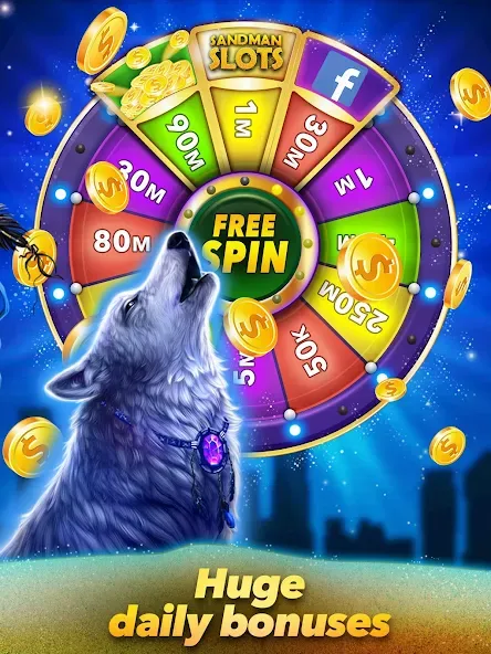 Sandman Slots - Slot Machines на телефон — скачать мод: Безлимитные монеты и бонусы — скриншот 4