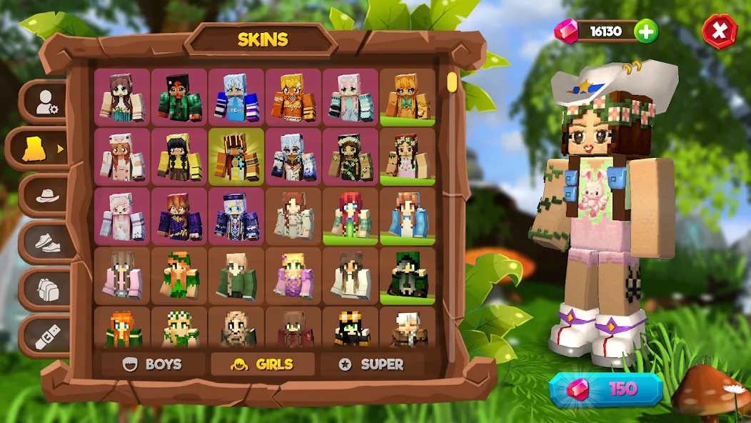Pony World Craft MOD APK скачать на Андроид — Безлимитные ресурсы и открыты все пони — скриншот 1