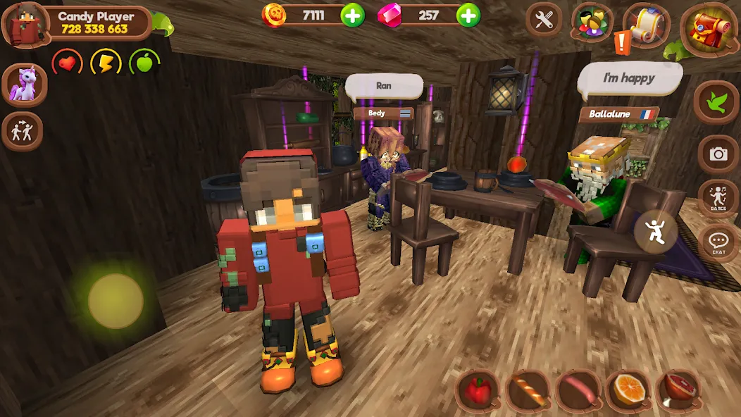 Pony World Craft MOD APK скачать на Андроид — Безлимитные ресурсы и открыты все пони — скриншот 5