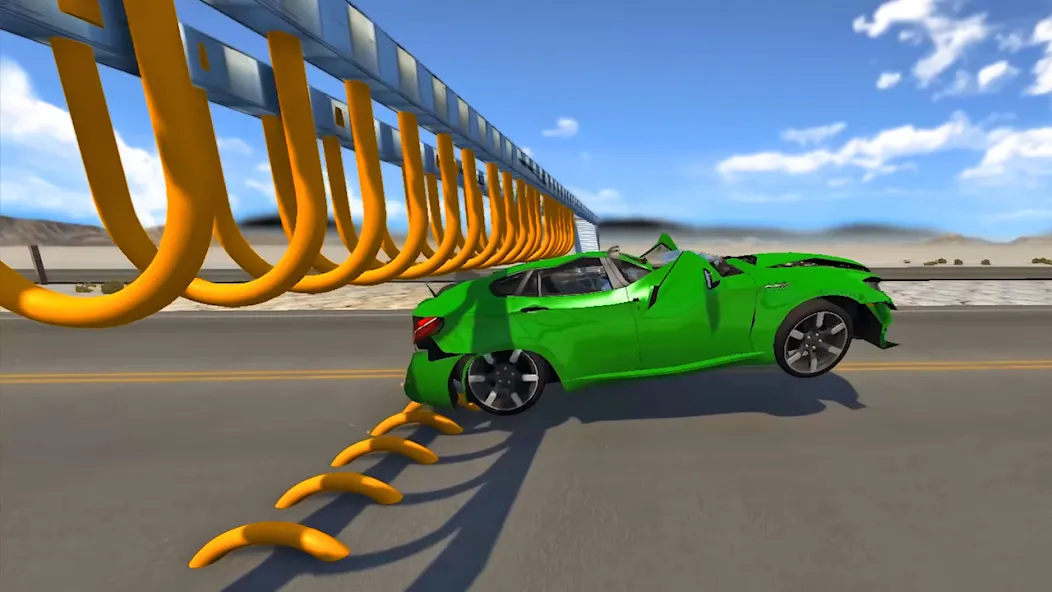 Beam Drive Road Crash 3D Games взлом APK — Безлимитные деньги и все машины открыты — скриншот 4 Beam Drive Road Crash 3D Games взлом APK — Безлимитные деньги и все машины открыты — скриншот 4