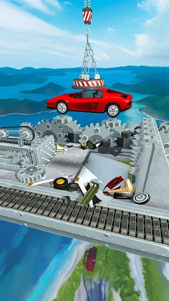 Car Crusher Kingdom бесплатно на Андроид — мод: Безлимитные деньги и все машины — скриншот 1 Car Crusher Kingdom бесплатно на Андроид — мод: Безлимитные деньги и все машины — скриншот 1
