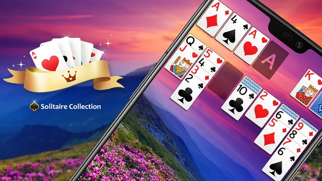 Скачать Solitaire Collection Mod APK — Без рекламы и все карты открыты — скриншот 1 Скачать Solitaire Collection Mod APK — Без рекламы и все карты открыты — скриншот 1