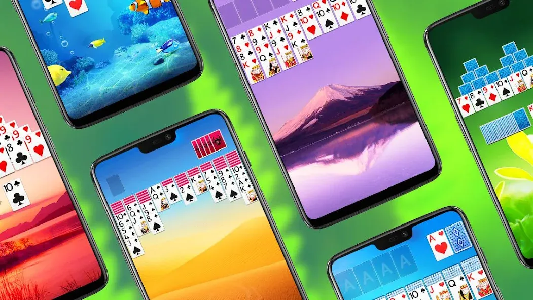 Скачать Solitaire Collection Mod APK — Без рекламы и все карты открыты — скриншот 2 Скачать Solitaire Collection Mod APK — Без рекламы и все карты открыты — скриншот 2