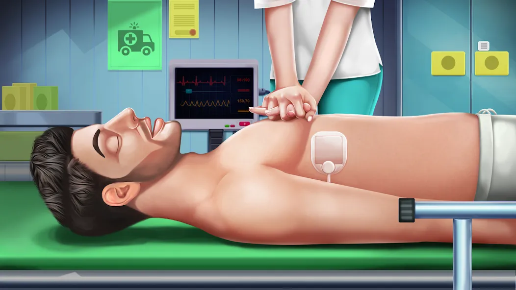 Doctor Hospital Games Offline взлом APK — Безлимитные деньги и всё открыто — скриншот 4 Doctor Hospital Games Offline взлом APK — Безлимитные деньги и всё открыто — скриншот 4