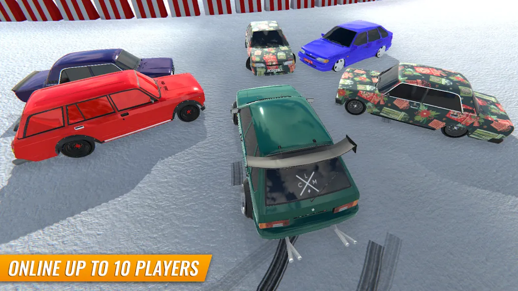 Russian Car Drift MOD APK скачать на Андроид — Безлимитные деньги и машины — скриншот 4
