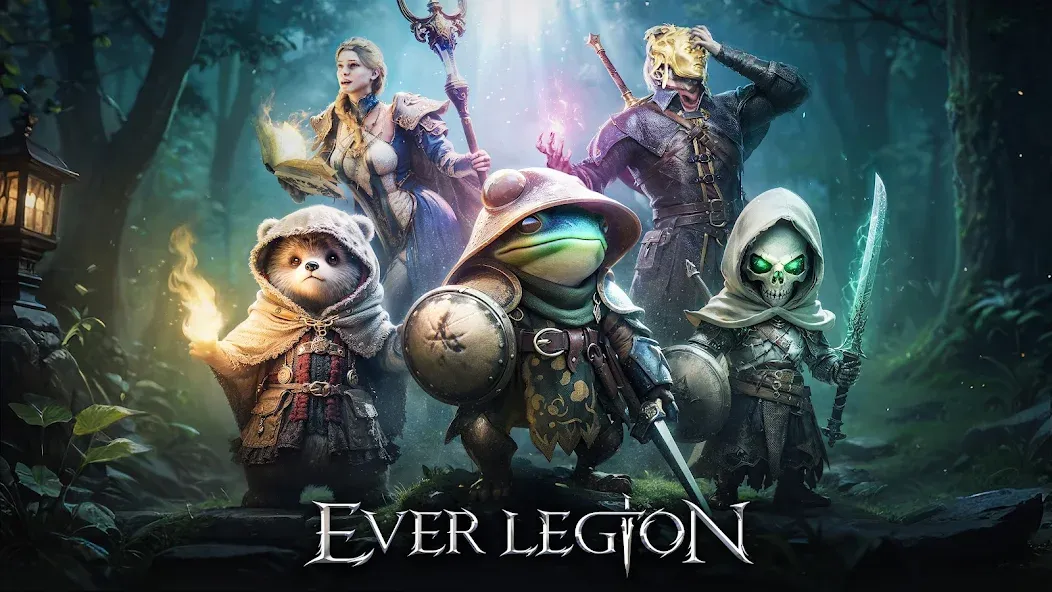 Скачать Ever Legion Mod APK — Безлимитные ресурсы и усиленные герои — скриншот 1 Скачать Ever Legion Mod APK — Безлимитные ресурсы и усиленные герои — скриншот 1