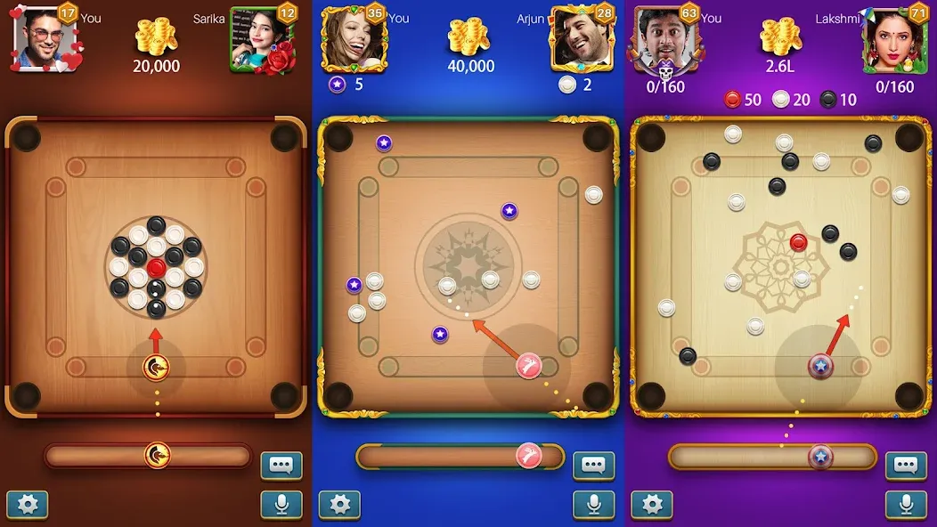 Скачать Carrom Meta-Board Disc Game бесплатно — Безлимитные монеты и все столы — скриншот 1 Скачать Carrom Meta-Board Disc Game бесплатно — Безлимитные монеты и все столы — скриншот 1