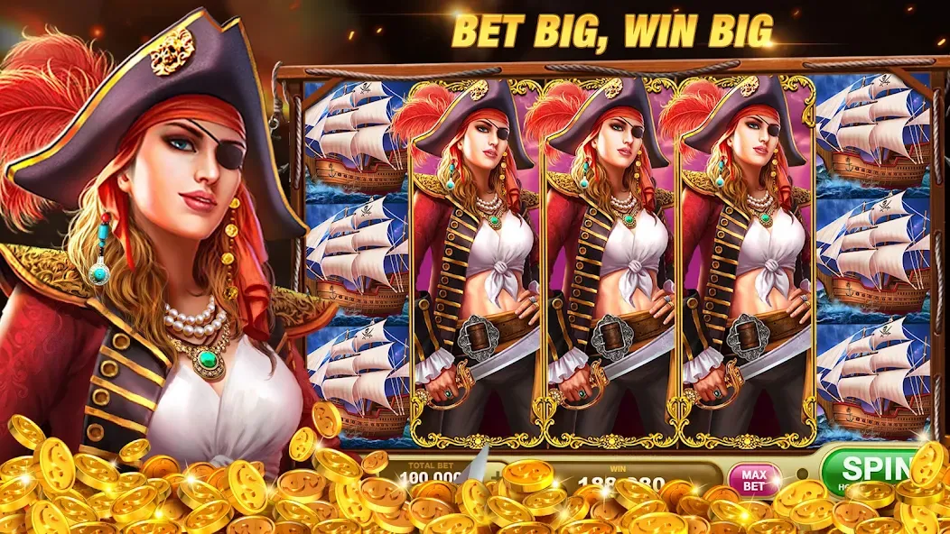 Slots Rush: Vegas Casino Slots — последняя версия с модом (Безлимитные монеты и бонусы) — скриншот 5 Slots Rush: Vegas Casino Slots — последняя версия с модом (Безлимитные монеты и бонусы) — скриншот 5