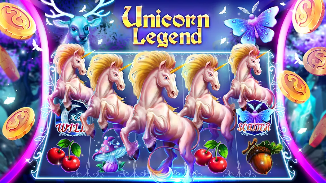 Slots Crush online casino game — Безлимитные монеты и бонусы, скачать мод APK — скриншот 3 Slots Crush online casino game — Безлимитные монеты и бонусы, скачать мод APK — скриншот 3