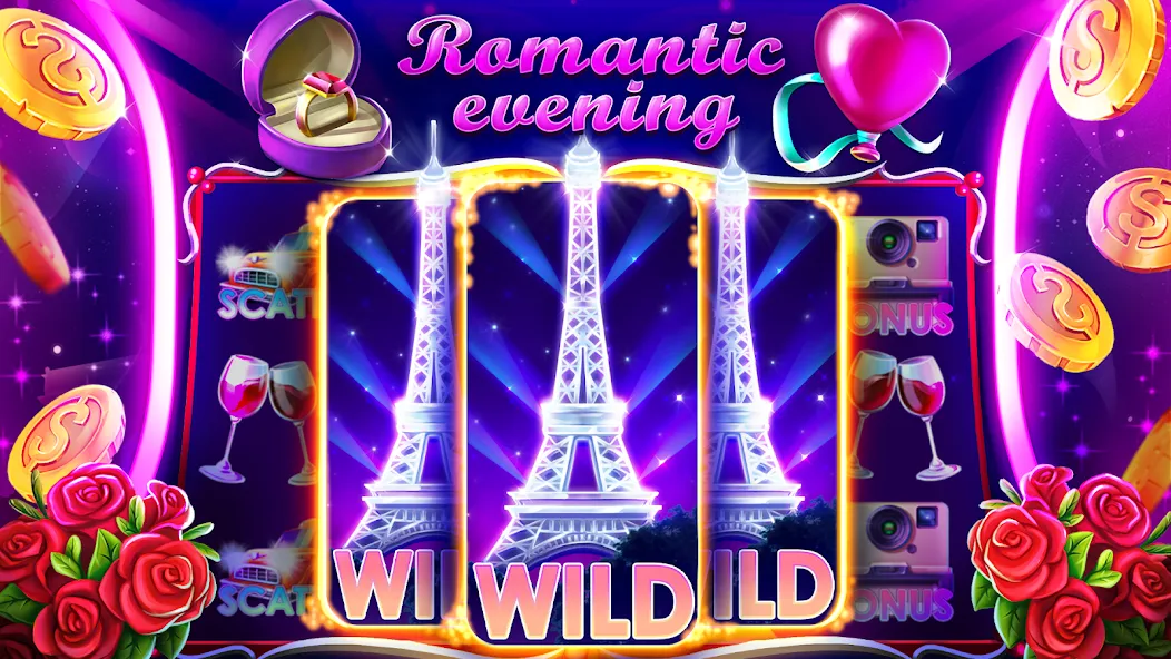 Slots Crush online casino game — Безлимитные монеты и бонусы, скачать мод APK — скриншот 4 Slots Crush online casino game — Безлимитные монеты и бонусы, скачать мод APK — скриншот 4