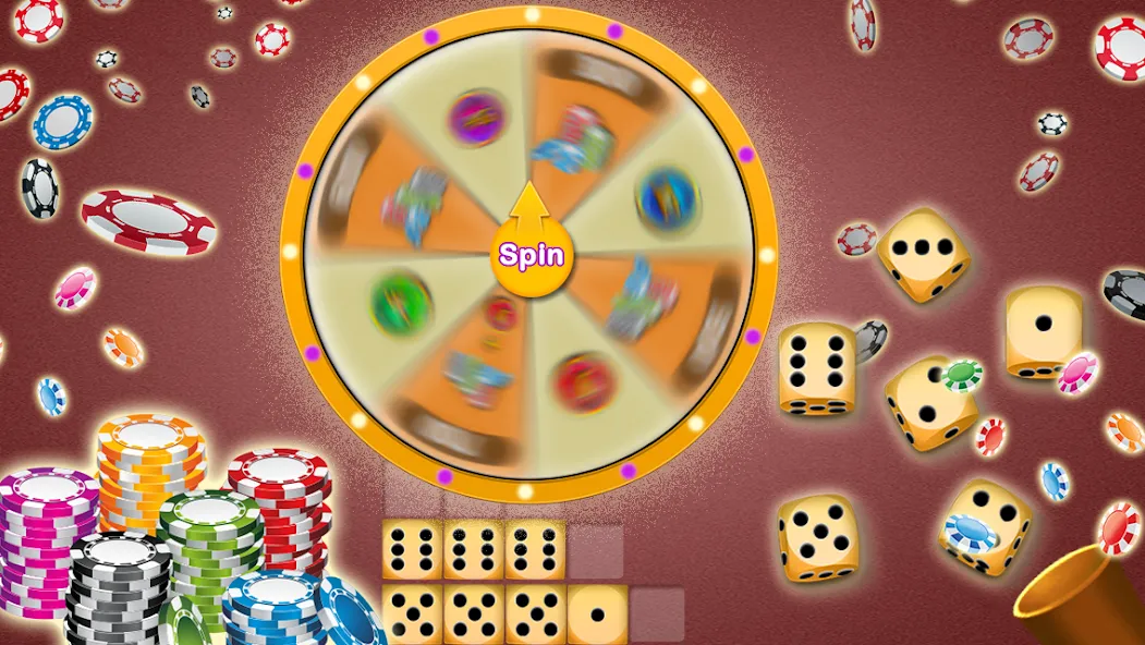 Скачать Farkle - Dice Game на Андроид с модом — Безлимитные броски и высокие очки — скриншот 3