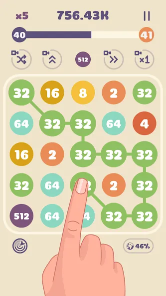 Connect the Pops! бесплатно на Андроид — мод: Без рекламы и много монет — скриншот 4 Connect the Pops! бесплатно на Андроид — мод: Без рекламы и много монет — скриншот 4