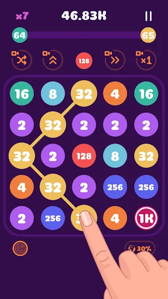 Connect the Pops! бесплатно на Андроид — мод: Без рекламы и много монет — скриншот 5 Connect the Pops! бесплатно на Андроид — мод: Без рекламы и много монет — скриншот 5