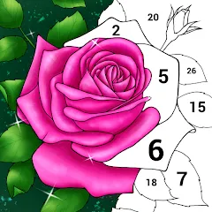 Casual Color - Color by Number взлом APK — Открыты все раскраски и уровни