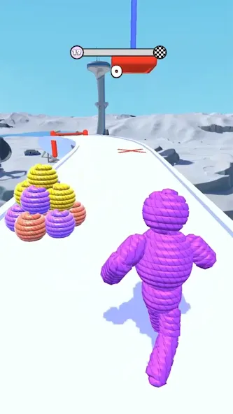 Rope-Man Run — последняя версия с модом (Безлимитные монеты и энергия) — скриншот 1 Rope-Man Run — последняя версия с модом (Безлимитные монеты и энергия) — скриншот 1