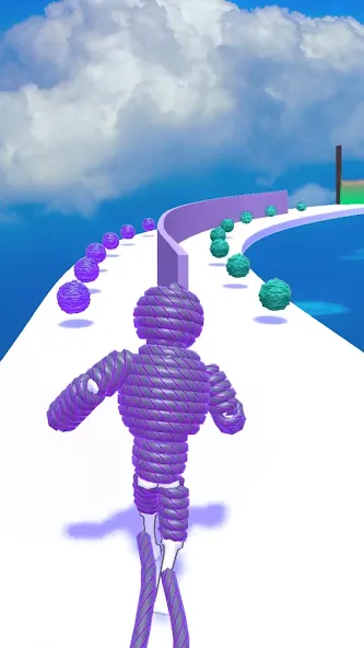 Rope-Man Run — последняя версия с модом (Безлимитные монеты и энергия) — скриншот 4 Rope-Man Run — последняя версия с модом (Безлимитные монеты и энергия) — скриншот 4