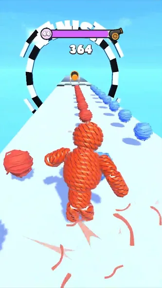 Rope-Man Run — последняя версия с модом (Безлимитные монеты и энергия) — скриншот 5 Rope-Man Run — последняя версия с модом (Безлимитные монеты и энергия) — скриншот 5