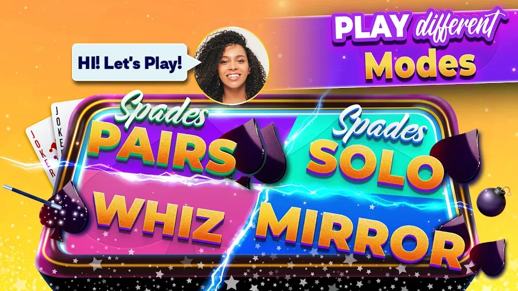 Скачать VIP Spades - Online Card Game Mod APK — Без рекламы и бесконечные монеты — скриншот 1
