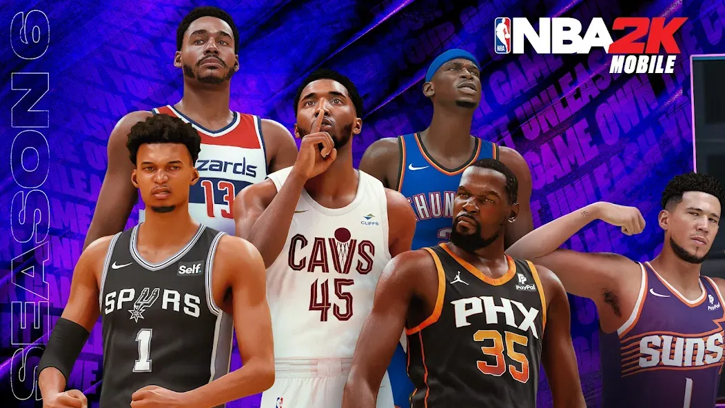 NBA 2K Mobile Basketball Game взлом APK — Безлимитные деньги и усиленные игроки — скриншот 1 NBA 2K Mobile Basketball Game взлом APK — Безлимитные деньги и усиленные игроки — скриншот 1