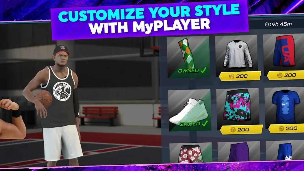 NBA 2K Mobile Basketball Game взлом APK — Безлимитные деньги и усиленные игроки — скриншот 2 NBA 2K Mobile Basketball Game взлом APK — Безлимитные деньги и усиленные игроки — скриншот 2