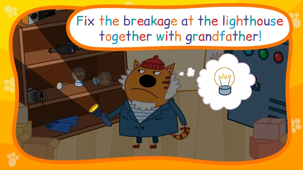 Скачать Kid-E-Cats: Bedtime Stories последней версии — Разблокированы все сказки и персонажи — скриншот 4