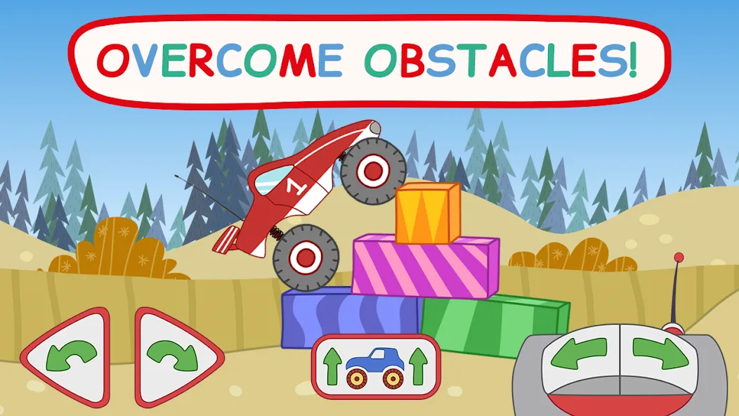 Kid-E-Cats: Kids Monster Truck — взломанная версия, Безлимитные деньги и все машины открыты — скриншот 3