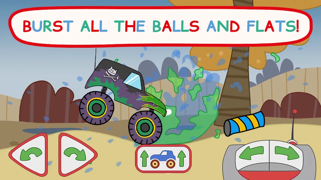 Kid-E-Cats: Kids Monster Truck — взломанная версия, Безлимитные деньги и все машины открыты — скриншот 5