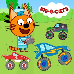 Kid-E-Cats: Kids Monster Truck — взломанная версия, Безлимитные деньги и все машины открыты