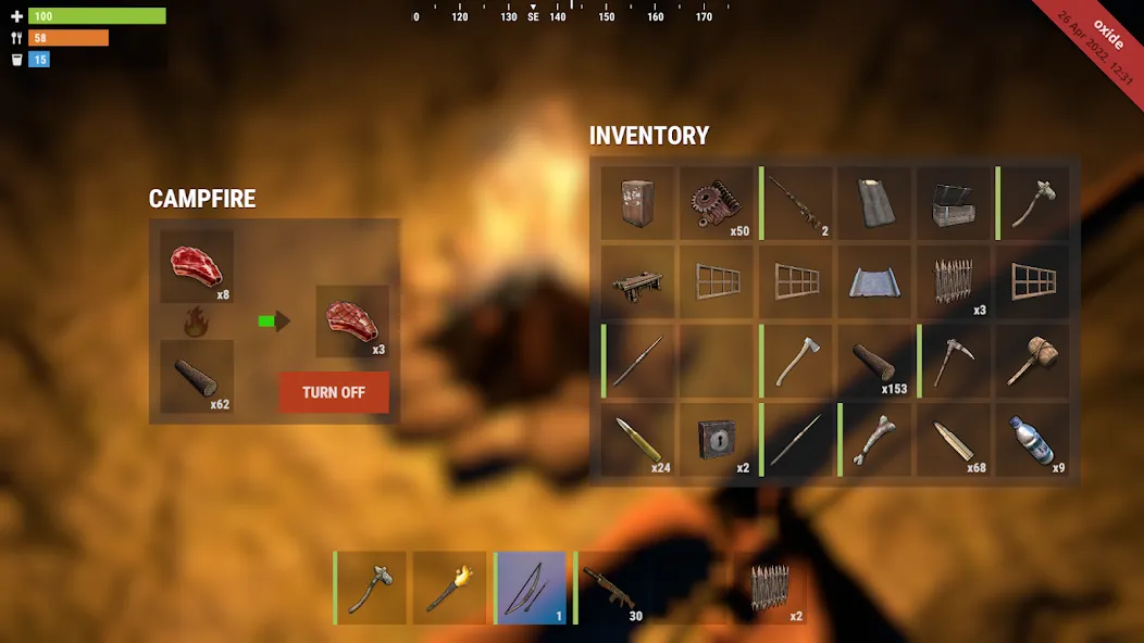 Oxide: Survival Island MOD APK скачать на Андроид — Много ресурсов и бессмертие — скриншот 5 Oxide: Survival Island MOD APK скачать на Андроид — Много ресурсов и бессмертие — скриншот 5
