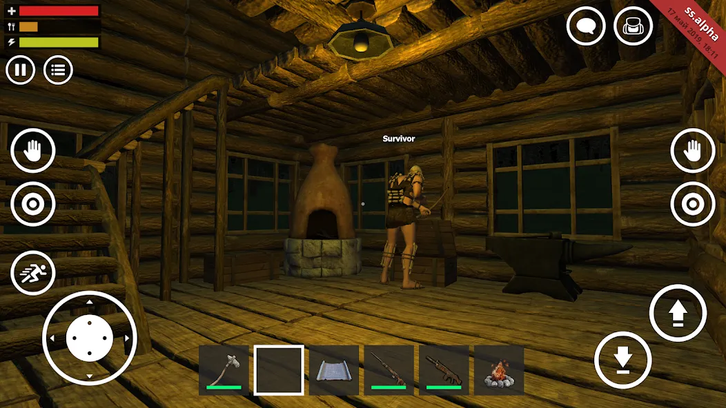 Survival Simulator — Много ресурсов и нет голода, скачать мод APK — скриншот 1 Survival Simulator — Много ресурсов и нет голода, скачать мод APK — скриншот 1