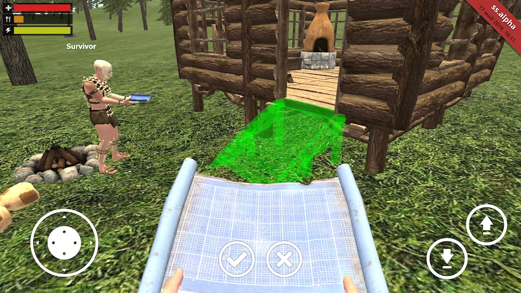 Survival Simulator — Много ресурсов и нет голода, скачать мод APK — скриншот 4 Survival Simulator — Много ресурсов и нет голода, скачать мод APK — скриншот 4
