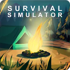 Survival Simulator — Много ресурсов и нет голода, скачать мод APK