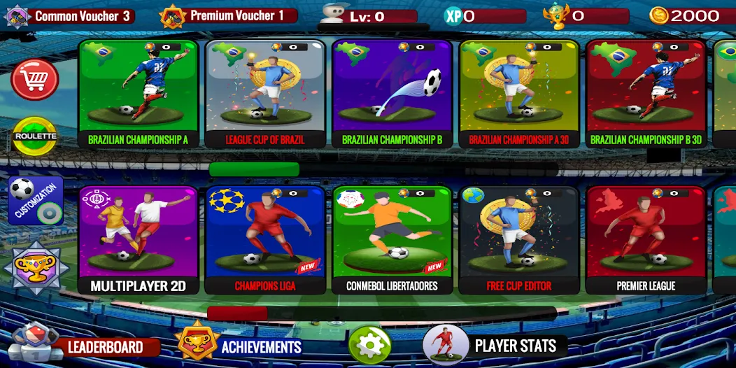 Скачать Button Football — Без рекламы и открыты все команды — скриншот 1 Скачать Button Football — Без рекламы и открыты все команды — скриншот 1