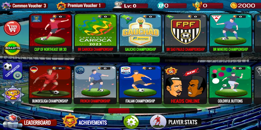 Скачать Button Football — Без рекламы и открыты все команды — скриншот 3 Скачать Button Football — Без рекламы и открыты все команды — скриншот 3