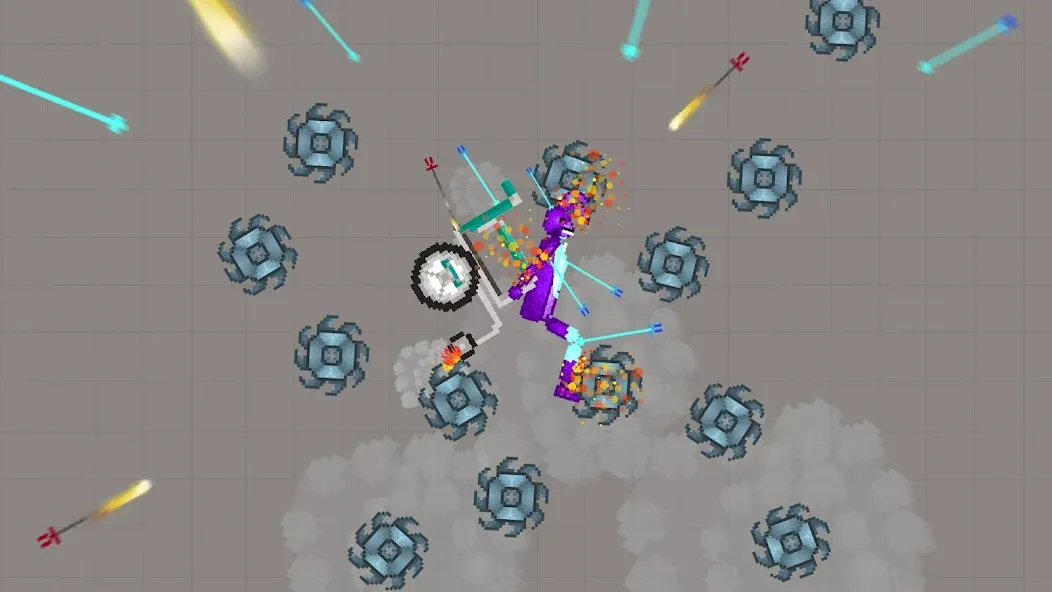 Dismounting Playground MOD APK скачать на Андроид — Безлимитные деньги и все машины открыты — скриншот 4 Dismounting Playground MOD APK скачать на Андроид — Безлимитные деньги и все машины открыты — скриншот 4