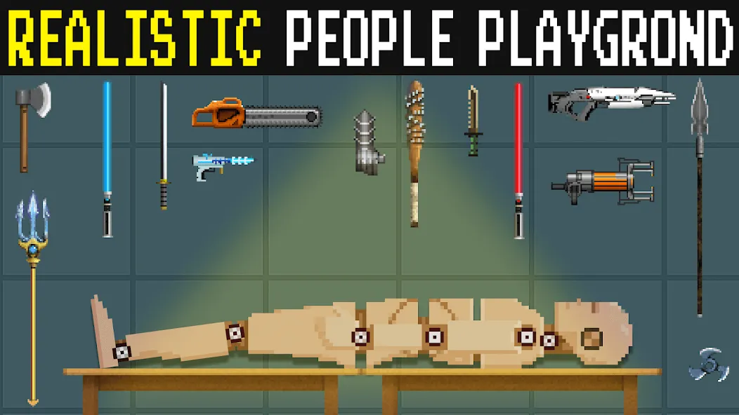 Ragdoll Human Workshop — взломанная версия, Безлимитные ресурсы и открыты все предметы — скриншот 3 Ragdoll Human Workshop — взломанная версия, Безлимитные ресурсы и открыты все предметы — скриншот 3