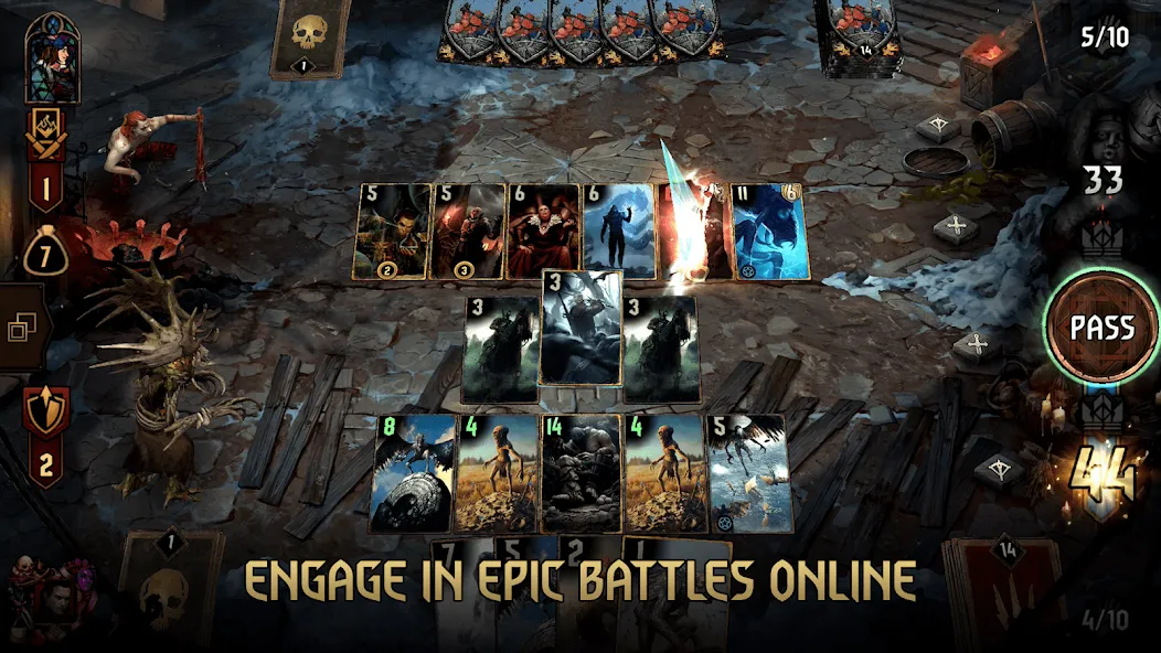 GWENT: The Witcher Card Game (Мод: Безлимитные осколки и открыты все карты) — скачать на Андроид — скриншот 2