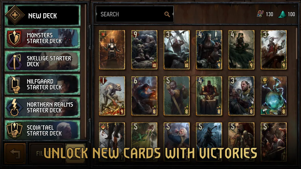 GWENT: The Witcher Card Game (Мод: Безлимитные осколки и открыты все карты) — скачать на Андроид — скриншот 4