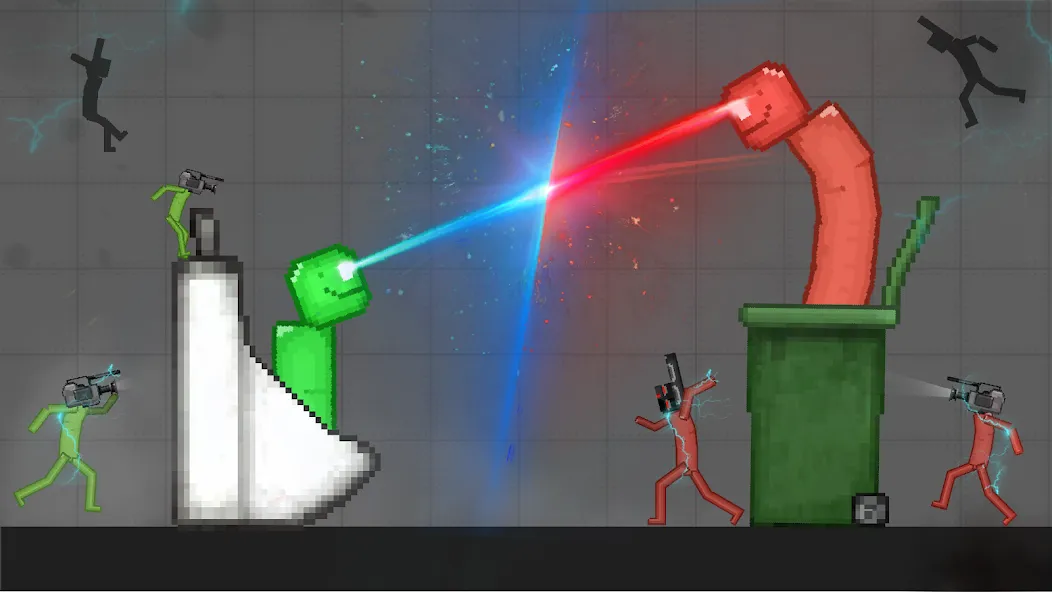 Battle Sandbox MOD APK: Безлимитные ресурсы и все юниты открыты — скриншот 2 Battle Sandbox MOD APK: Безлимитные ресурсы и все юниты открыты — скриншот 2