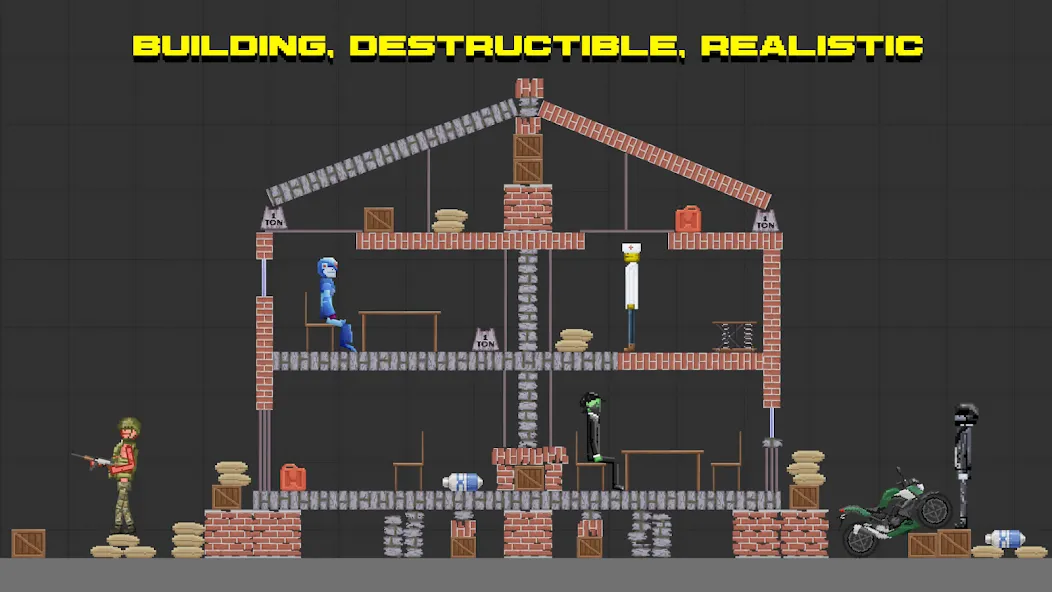 Ragdoll Playground взлом на Андроид — Разблокированы все предметы и локации — скриншот 5 Ragdoll Playground взлом на Андроид — Разблокированы все предметы и локации — скриншот 5